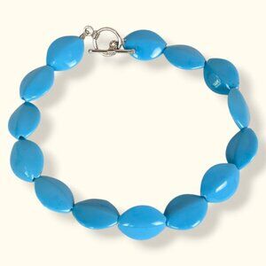 (2/$20) Vintage Blue Beaded Anklet